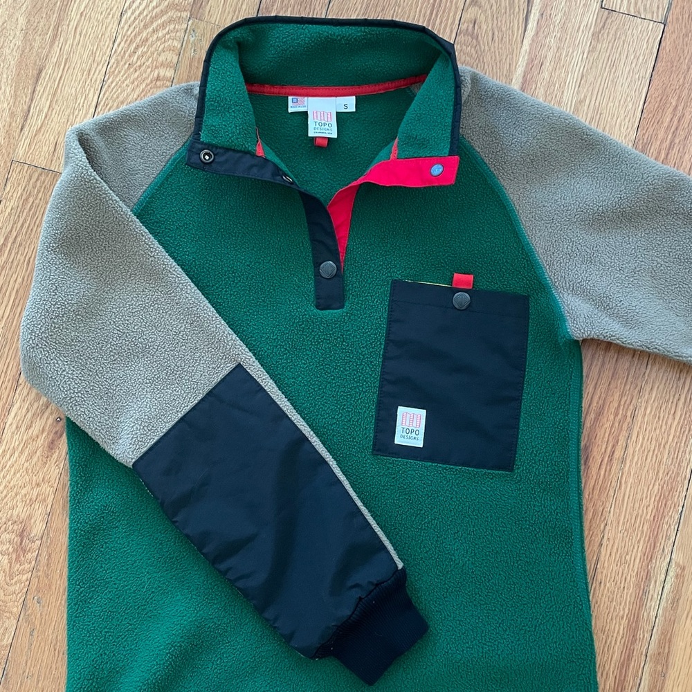 Topo Designs Pullover Fleece
